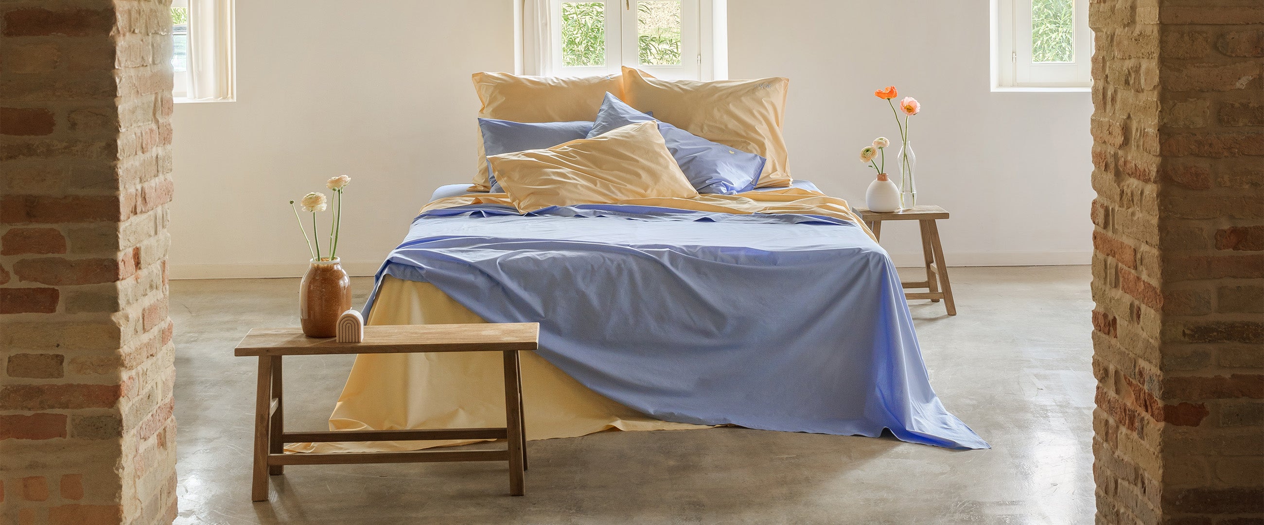 Luce e Cielo: i nuovi colori SS24 per la zona notte