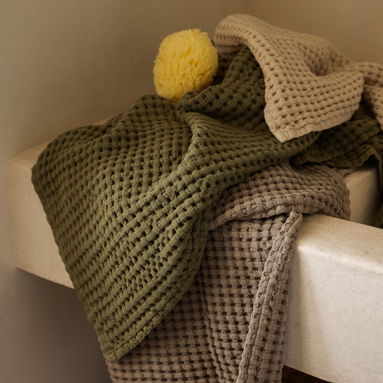 Viso e mani Nido d'ape Stonewashed super soft Viso e mani Nido d'ape Stonewashed super soft