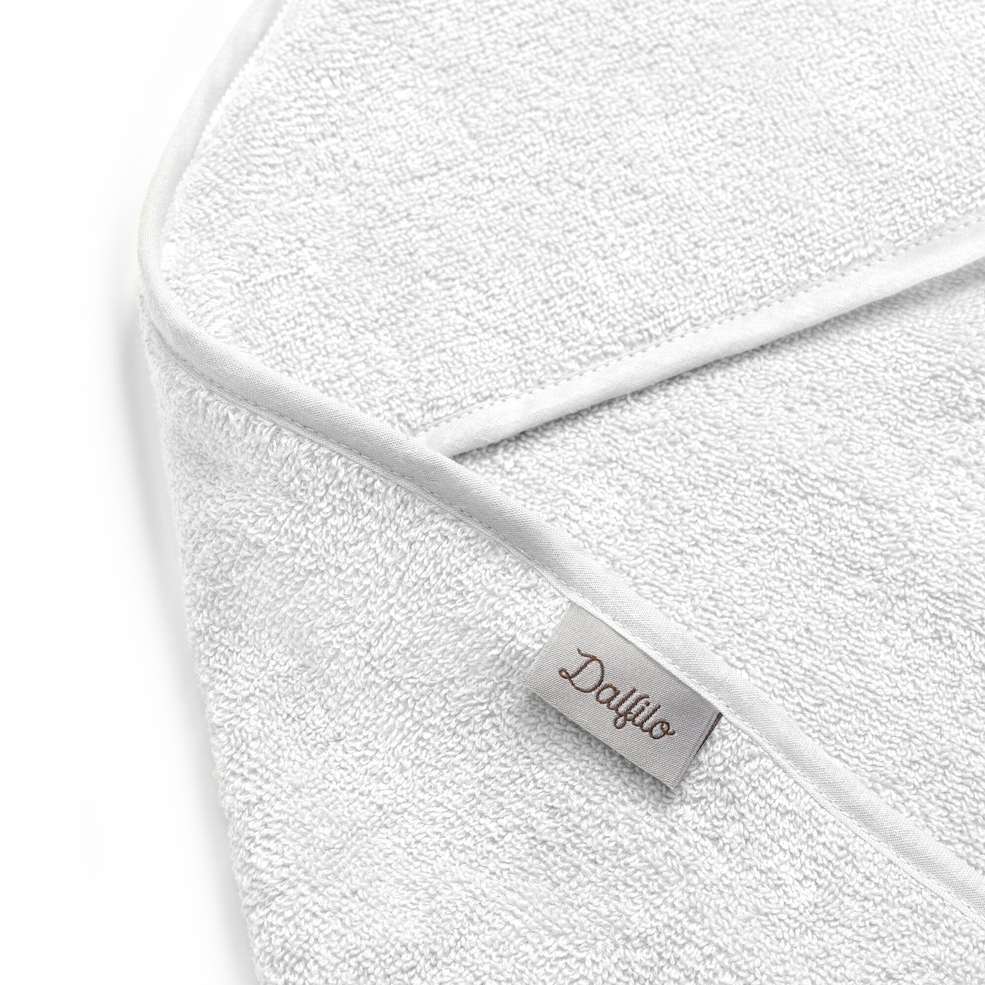Asciugabimbo
- Taglia unica (0/2 anni)- Bianco Cotone- Cotone classico - Dalfilo