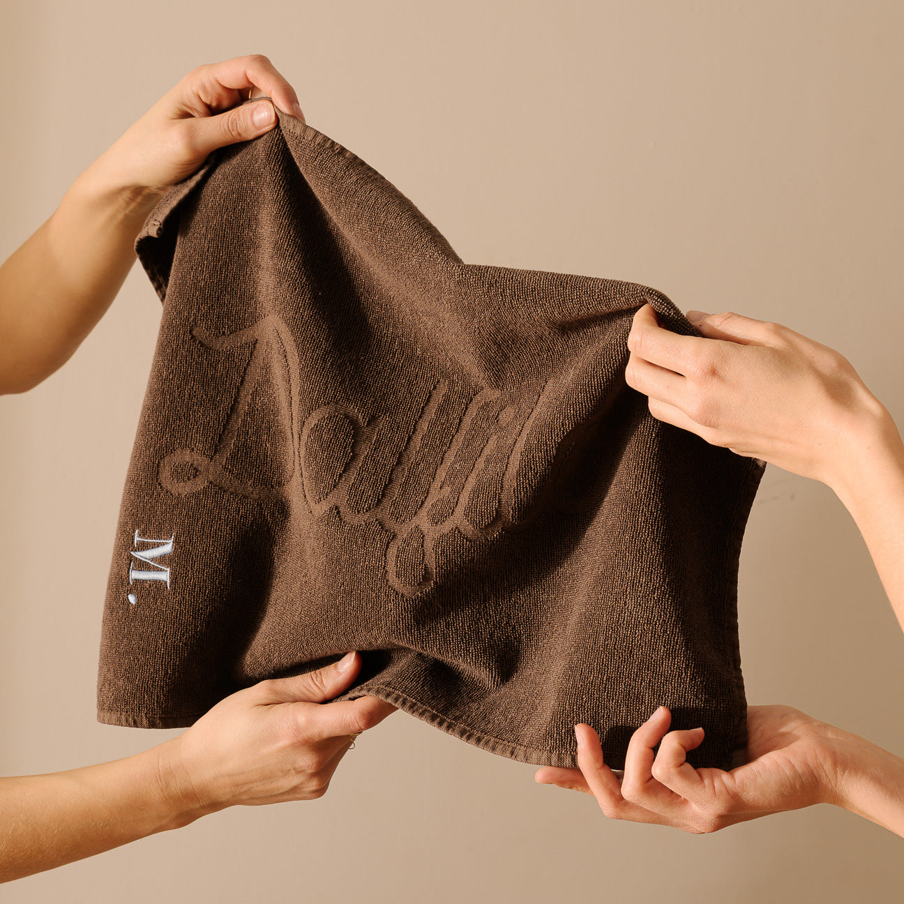 Asciugamano sport small
- 40x60 cm- Ebano- Cotone - Dalfilo