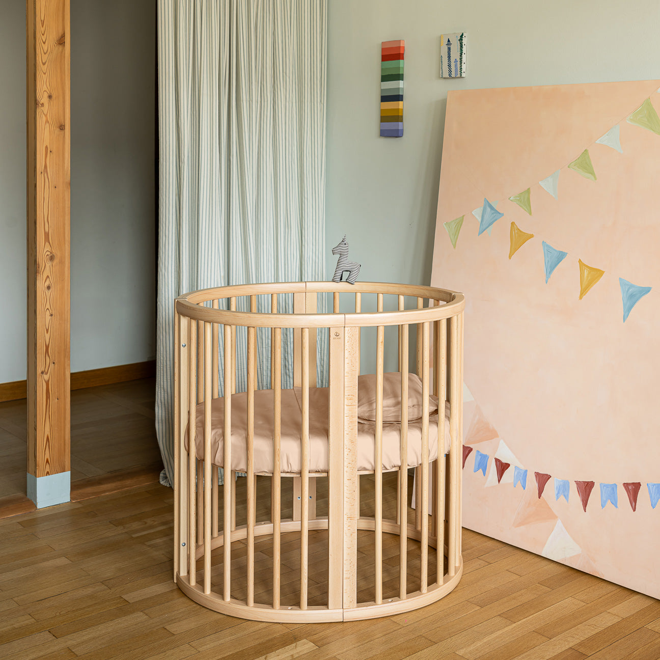 Completo lenzuola culla
- 80x110 cm- Marrone Caffellatte- Percalle - Dalfilo