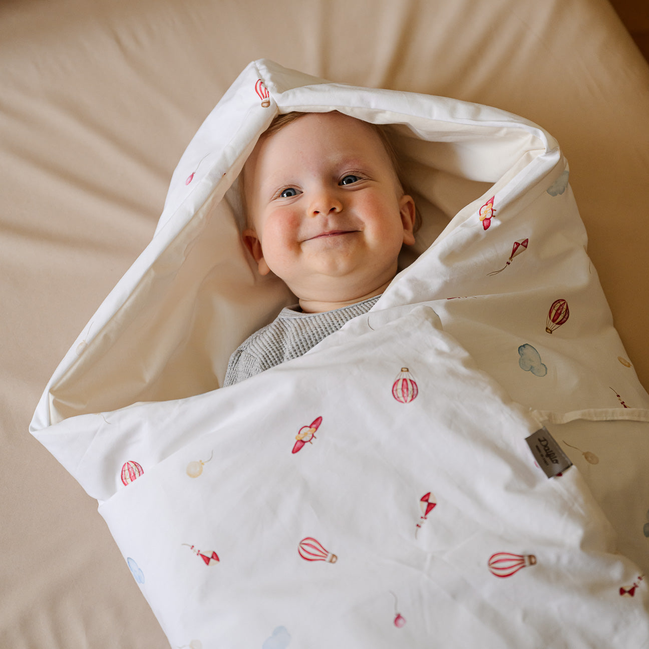 Sacco nanna per passeggino neonato
- 0-6 mesi- Tra le nuvole- Percalle - Dalfilo