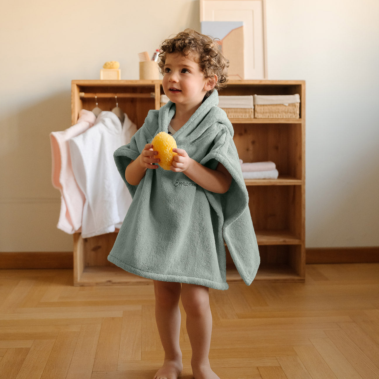 Poncho
- Taglia unica- Salvia- Cotone classico - Dalfilo