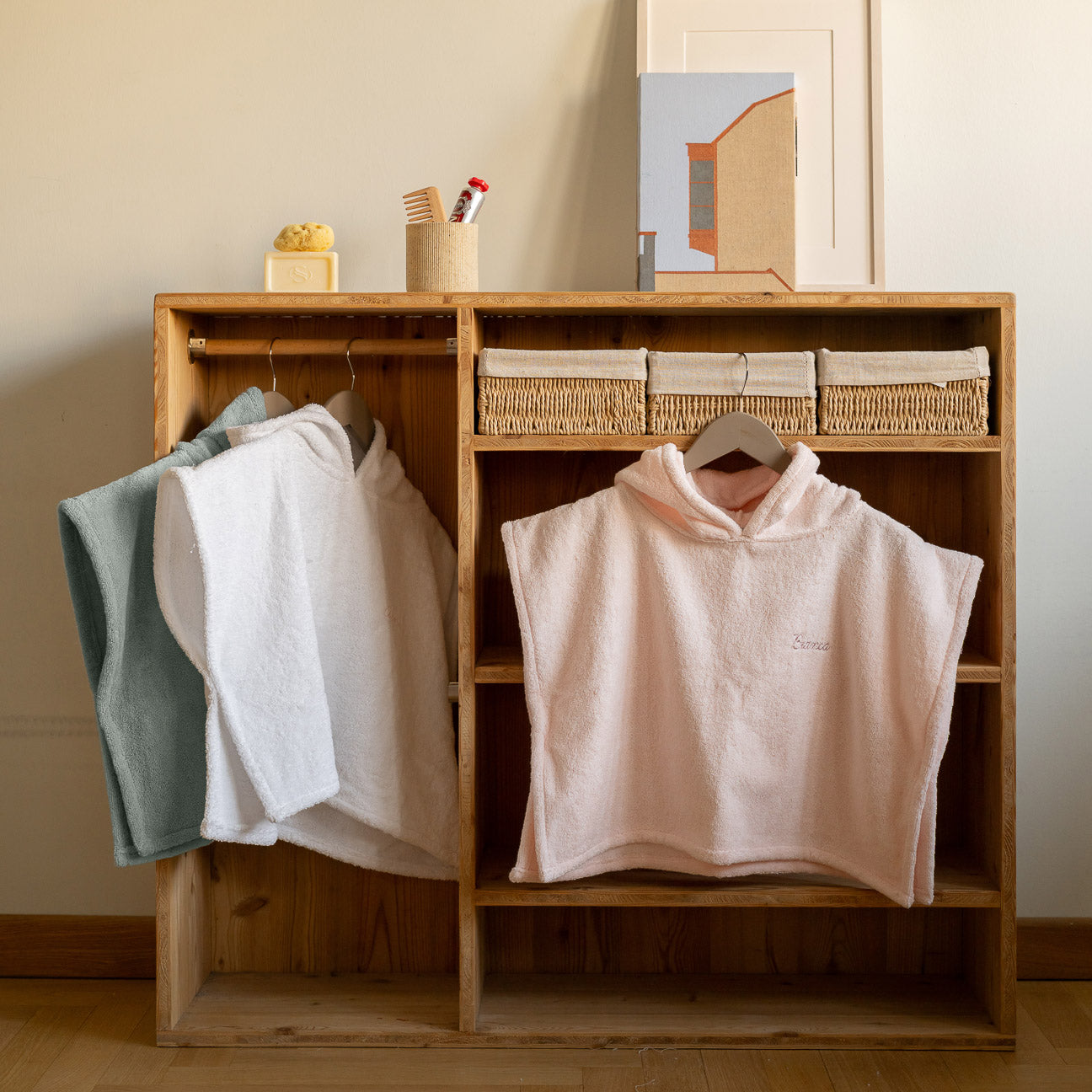 Poncho
- Taglia unica- Salvia- Cotone classico - Dalfilo