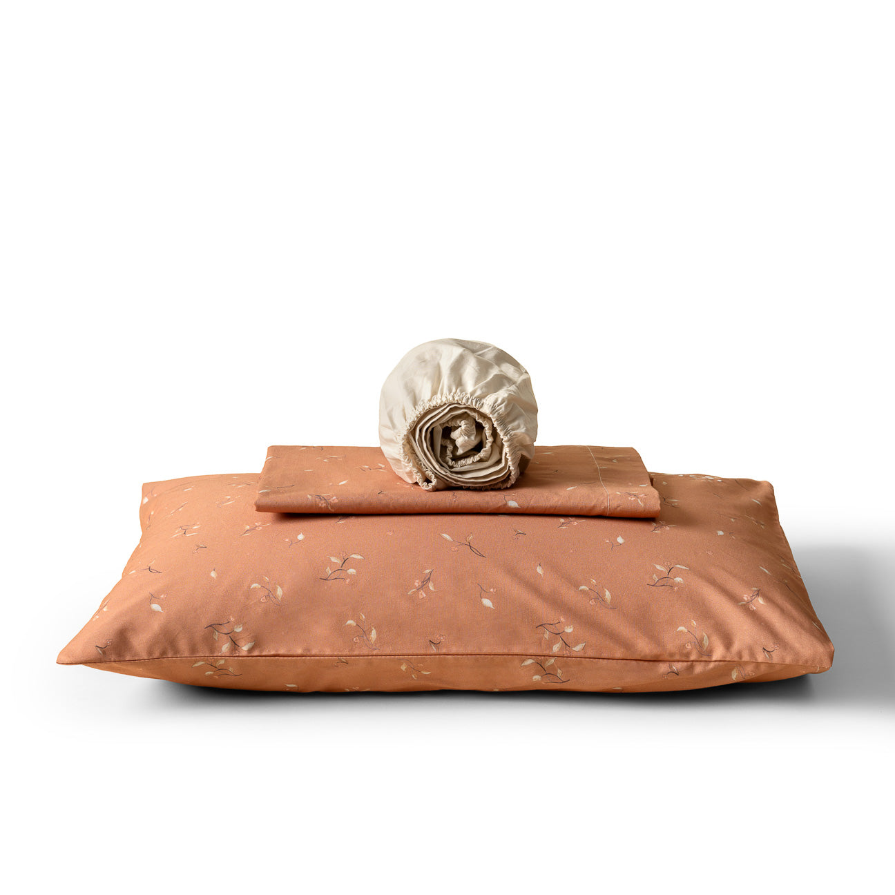 Completo lenzuola lettino
- 60x130 cm- Foliage- Percalle - Dalfilo
