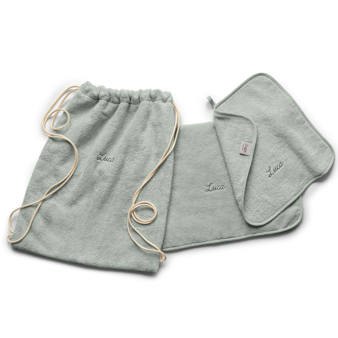 Set scuola bimbi
- Taglia unica- Salvia- Cotone classico - Dalfilo