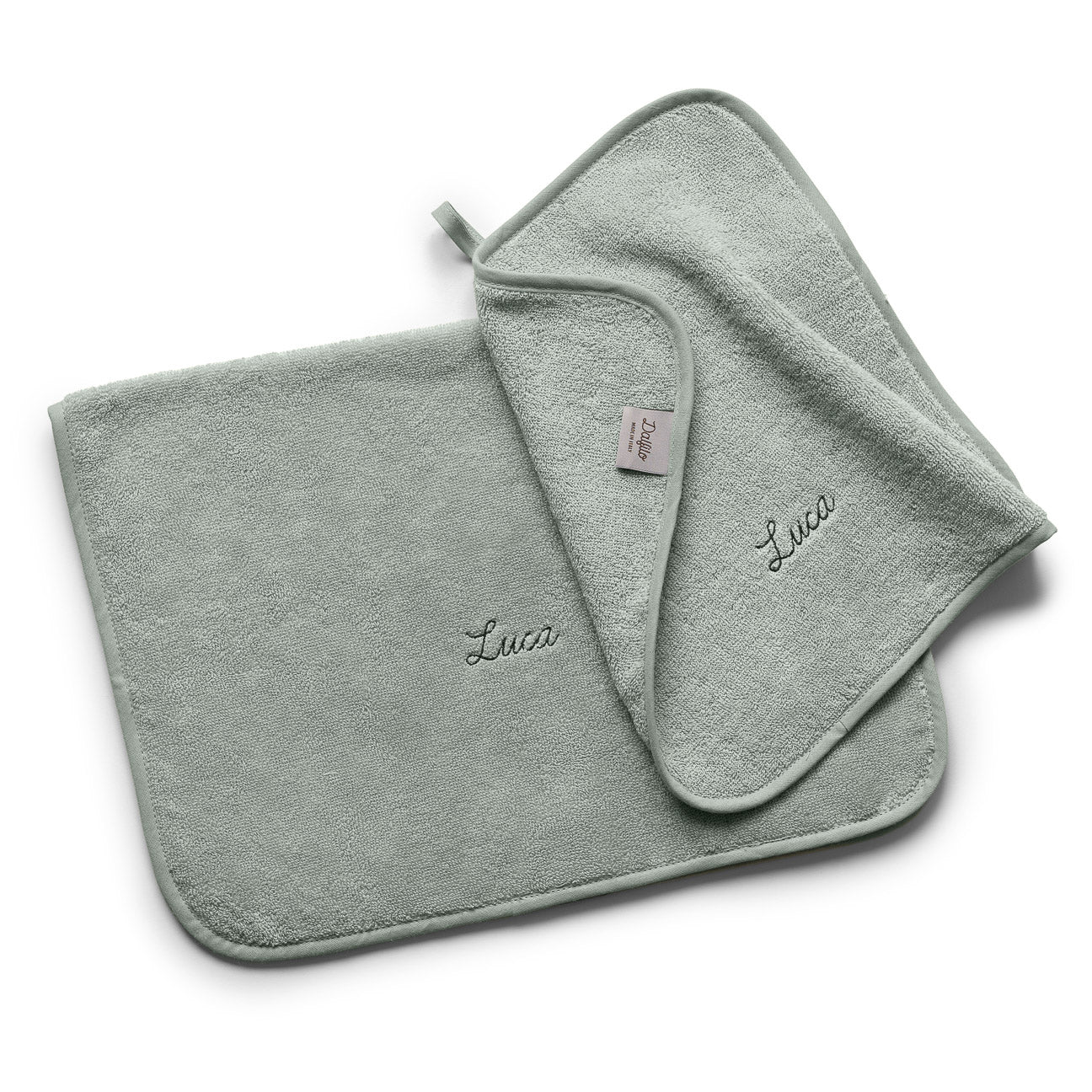 Set asciugamani bimbi
- Taglia unica- Salvia- Cotone classico - Dalfilo