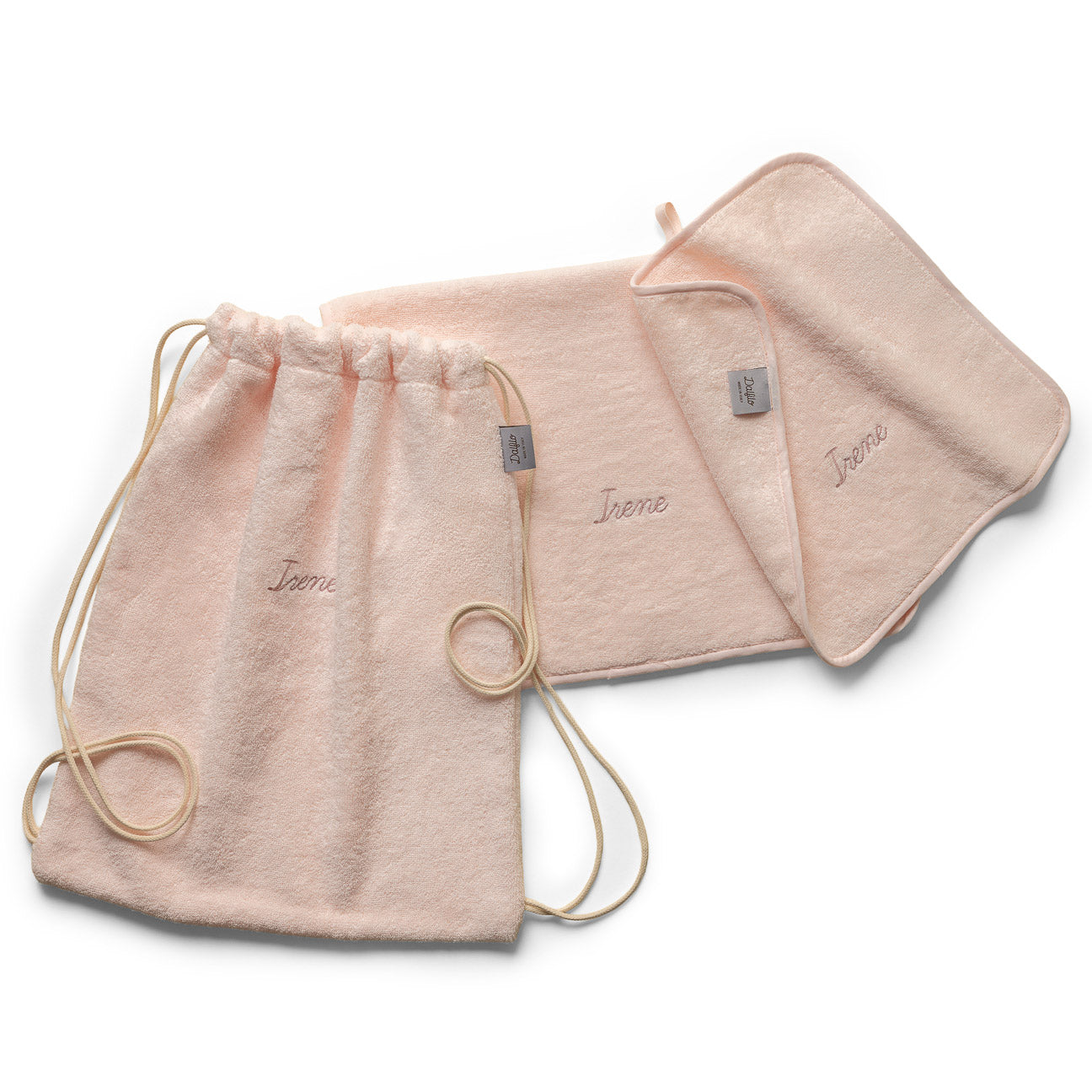 Set scuola bimbi
- Taglia unica- Rosa ciliegio- Cotone classico - Dalfilo