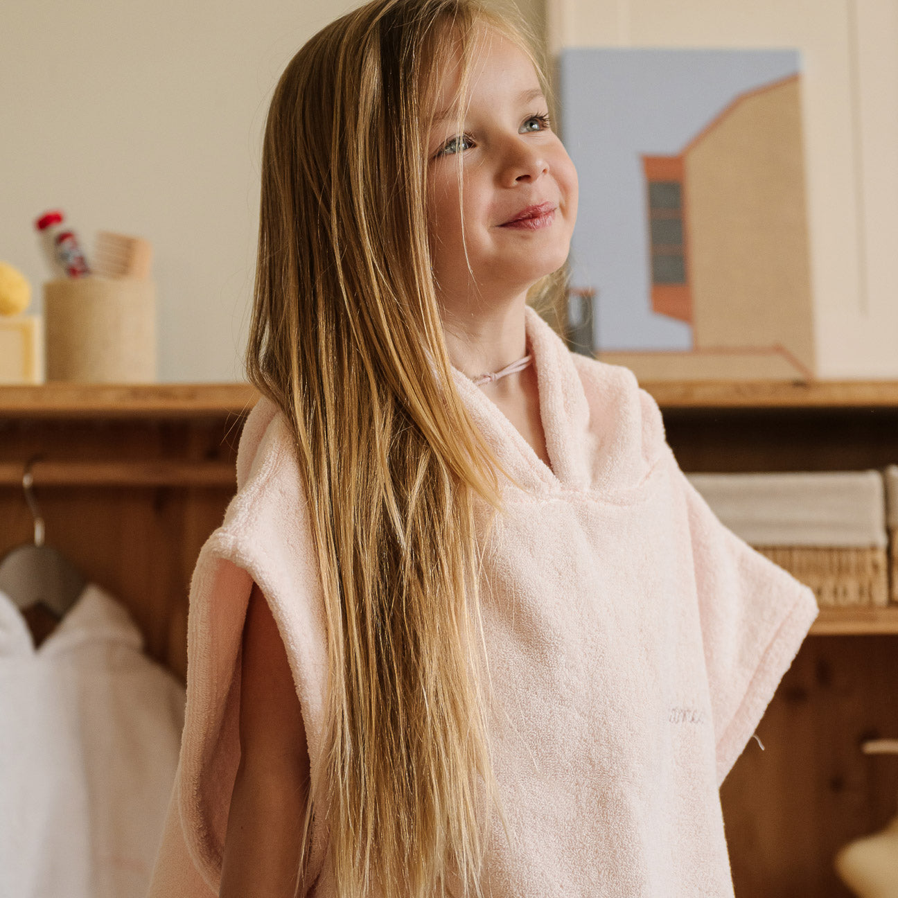 Poncho
- Taglia unica- Rosa Ciliegio- Cotone classico - Dalfilo