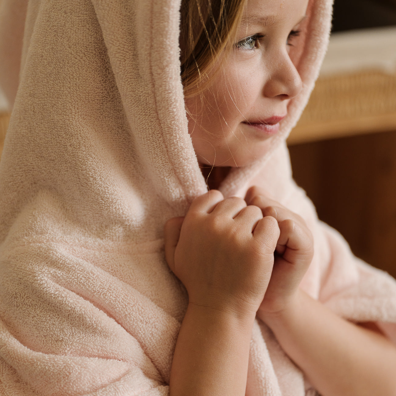 Poncho-Kids-Dalfilo-Taglia unica-Rosa Ciliegio-Cotone classico-Dalfilo IT