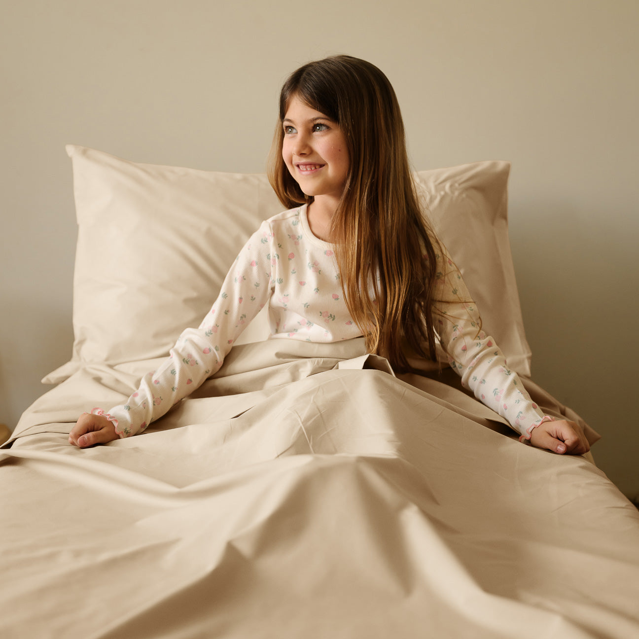 Completo lenzuola bimbi
- 1 PIAZZA (80x190 cm)- Crema- Percalle - Dalfilo