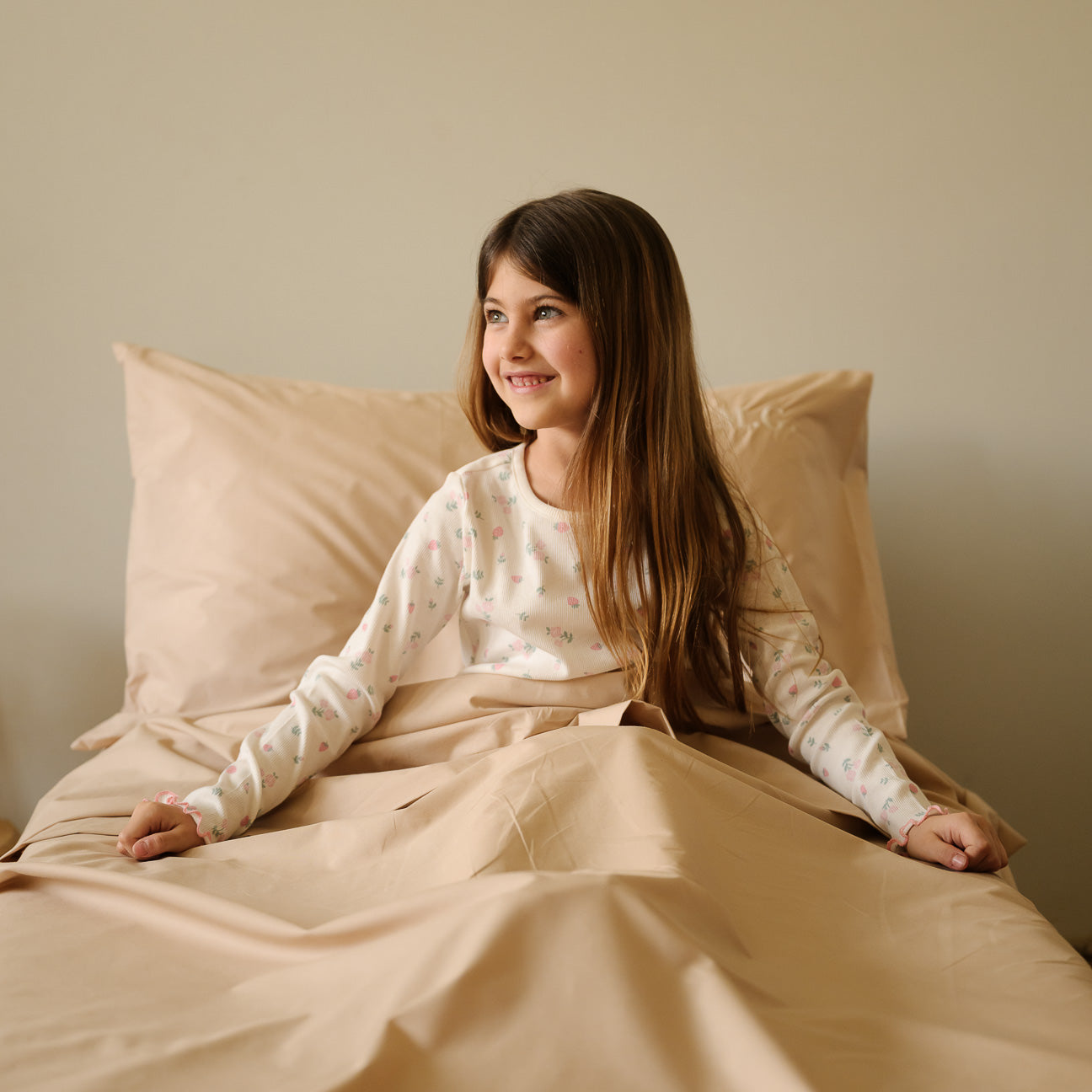 Completo lenzuola bimbi
- 1 PIAZZA (80x190 cm)- Marrone Caffelatte- Percalle - Dalfilo