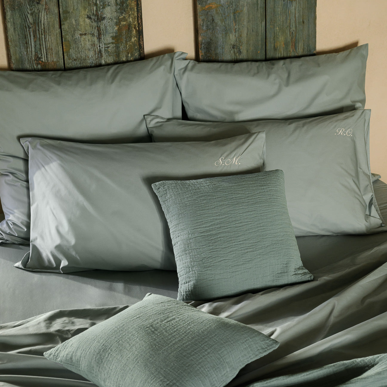 Federa In Lino 45x45 Cm Con Stampa Cinema, Solo Fronte, Per Cuscino Divano E Letto