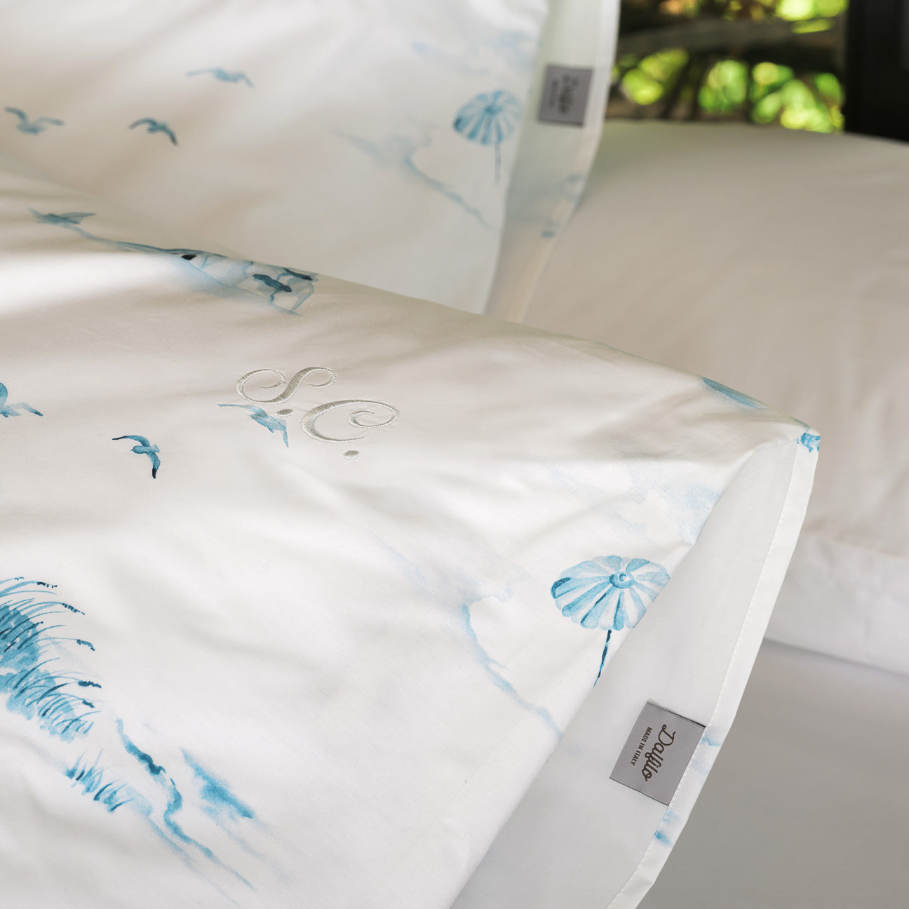 Set 2 federe in percalle
- 50x80 cm (standard)- Levante- Percalle - Dalfilo
