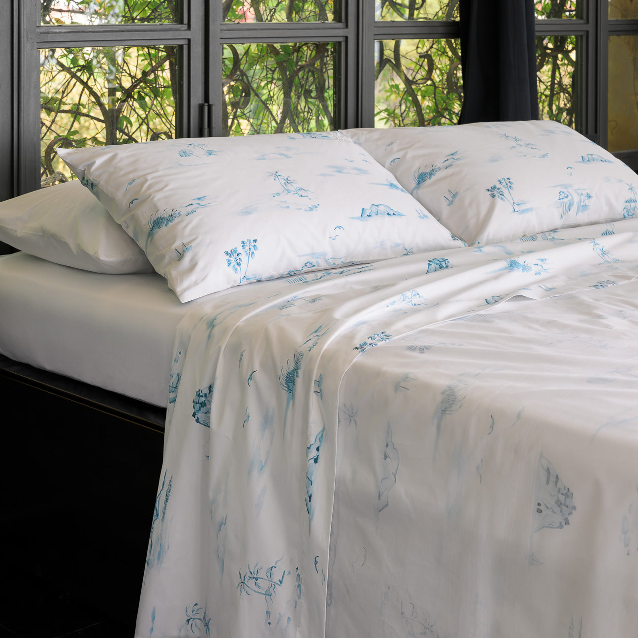 Set 2 federe in percalle
- 50x80 cm (standard)- Levante- Percalle - Dalfilo
