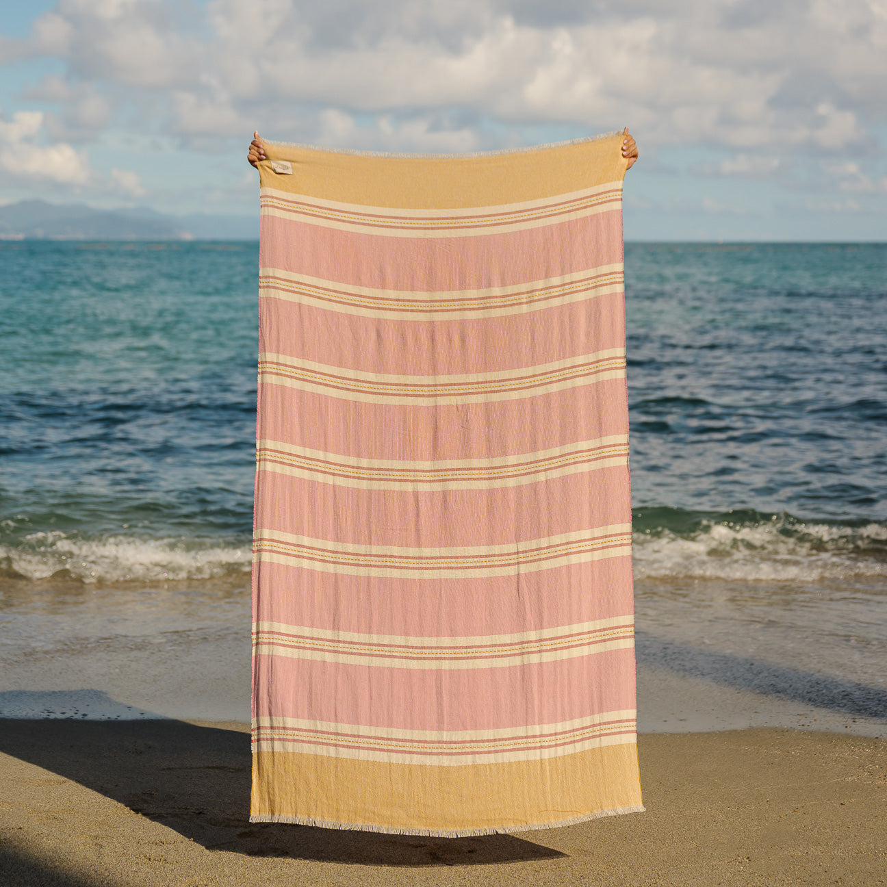 Telo mare Brezza
- 100x175 cm- Tramonto- Cotone - Dalfilo