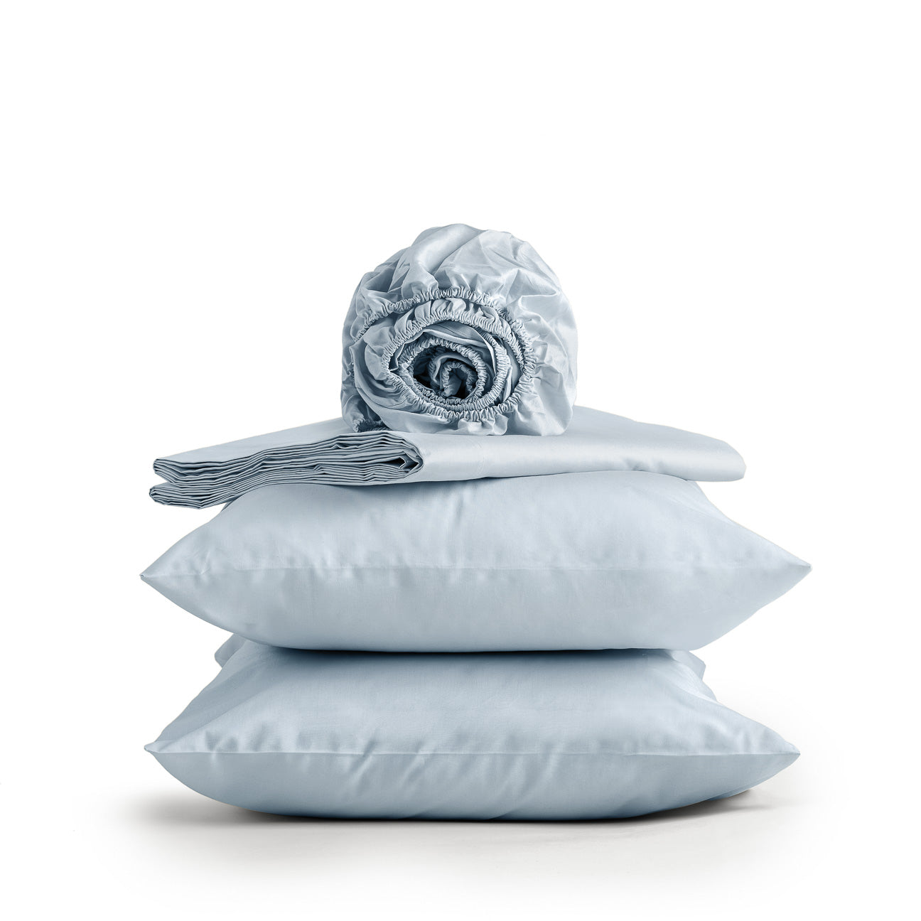 Completo lenzuola in percalle-bedding-sets-Dalfilo-1 PIAZZA (80x190 cm)-Aria-Percalle-Dalfilo IT