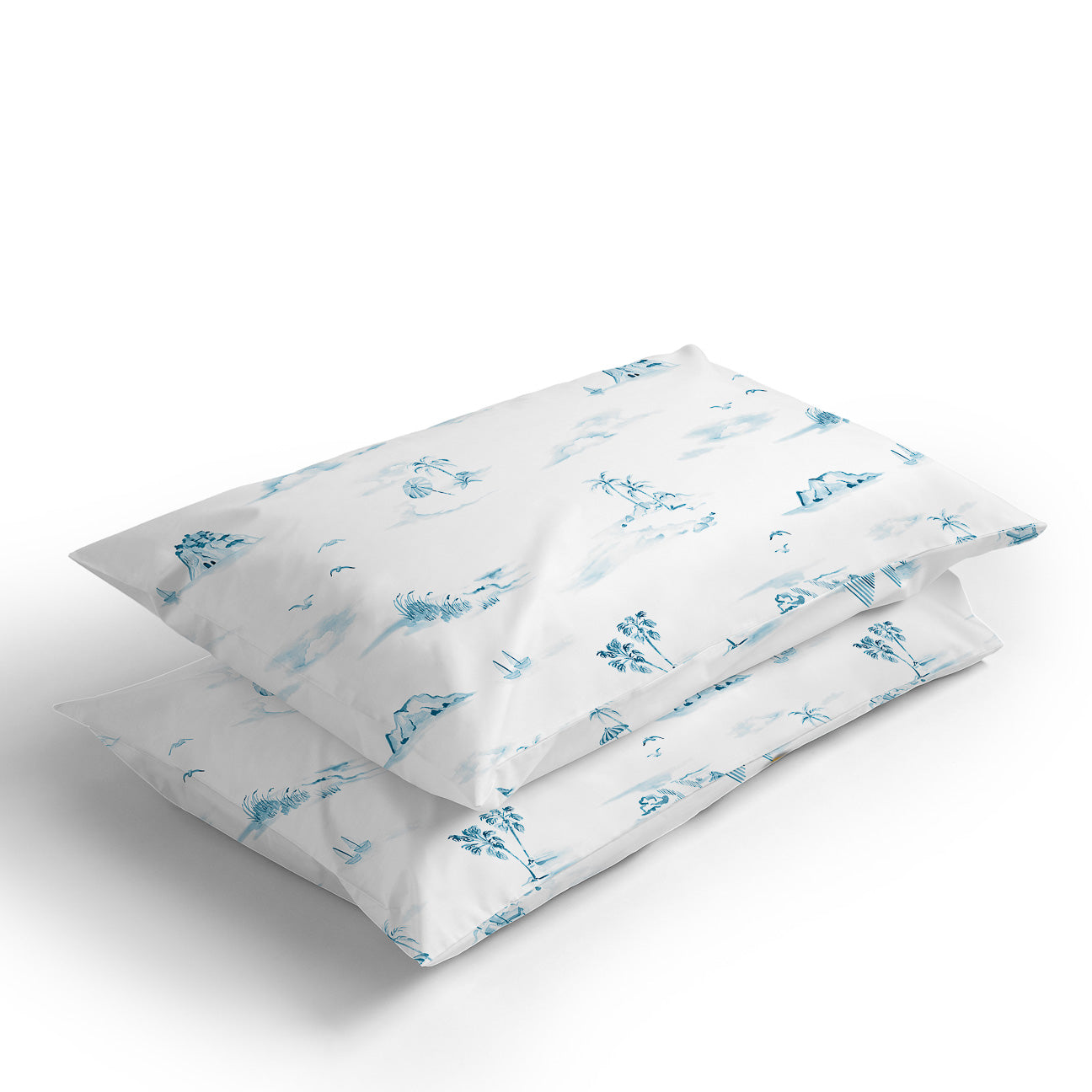 Set 2 federe in percalle
- 50x80 cm (standard)- Levante- Percalle - Dalfilo