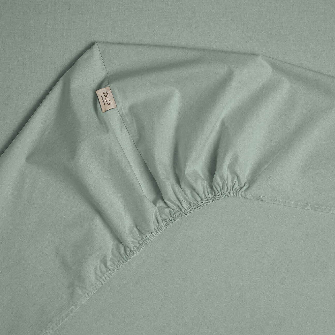 Completo lenzuola lettino
- 60x130 cm- Salvia- Percalle - Dalfilo