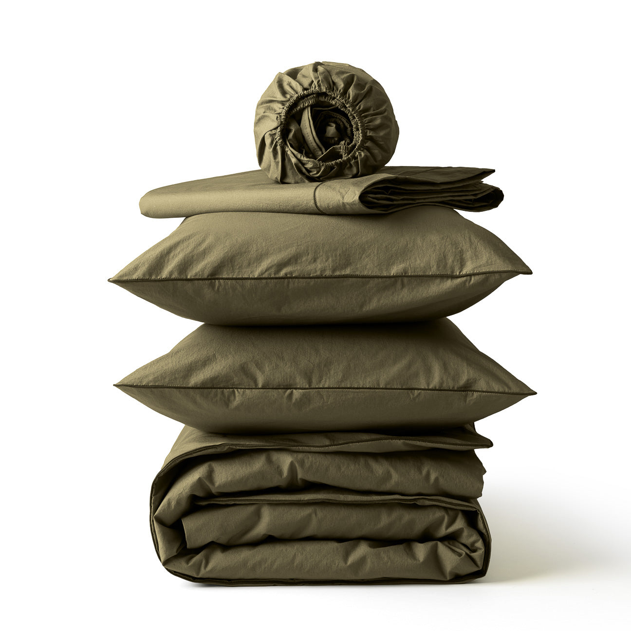 Completo all-in in percalle lavato
- 1 PIAZZA (80x190 cm)- Militare- Percalle lavato - Dalfilo