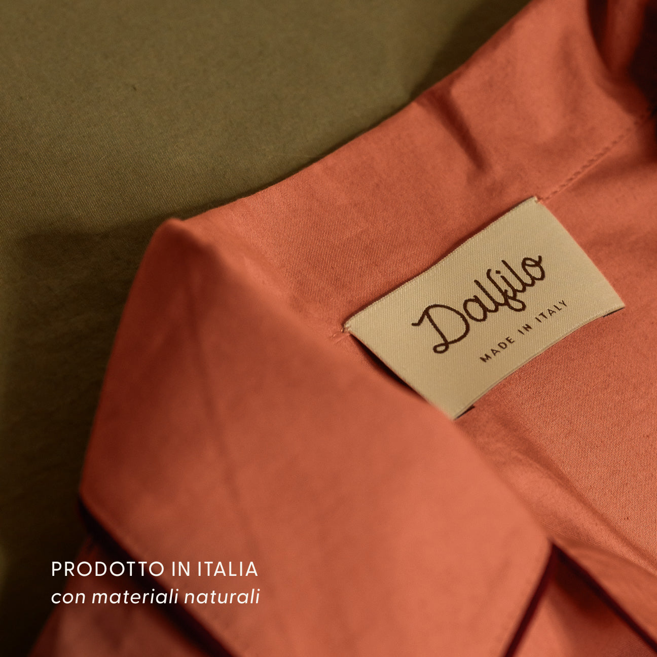 Pigiama in percalle lavato
- XS- Blush- Percalle lavato - Dalfilo