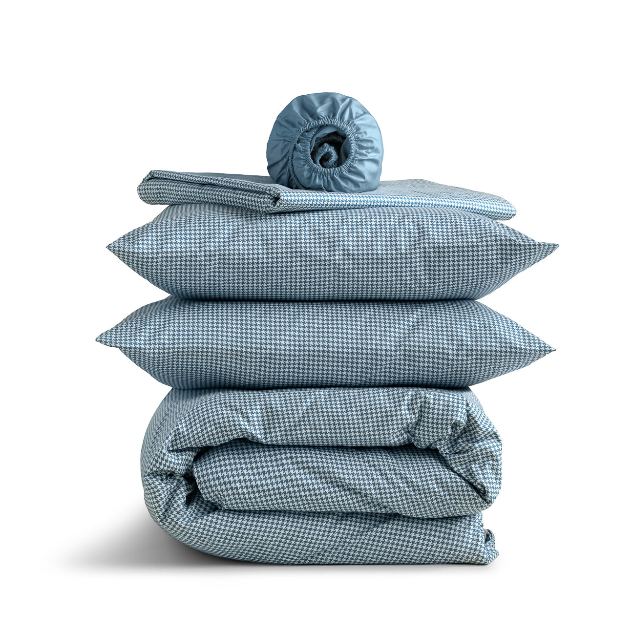 Completo all-in in percalle
- 1 PIAZZA (80x190 cm)- Pied de poule- Percalle - Dalfilo