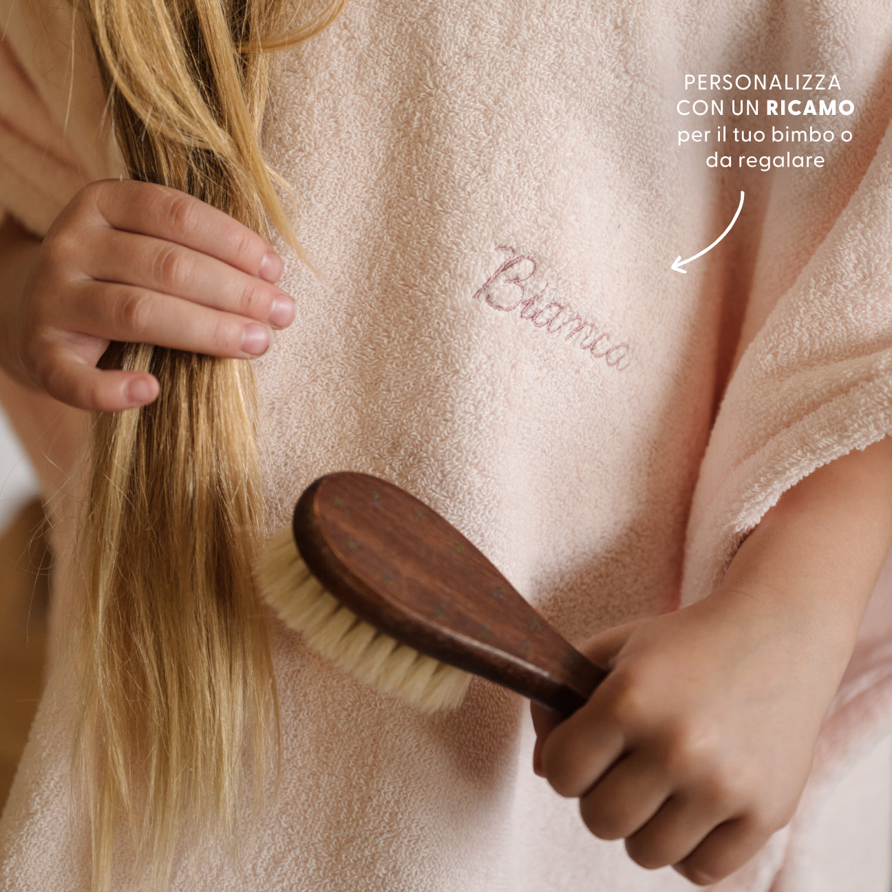 Poncho-Kids-Dalfilo-Taglia unica-Rosa Ciliegio-Cotone classico-Dalfilo IT