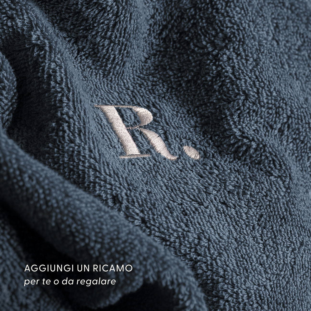 Asciugamani All-in linea classica
- Taglia unica- Denim- Cotone classico - Dalfilo