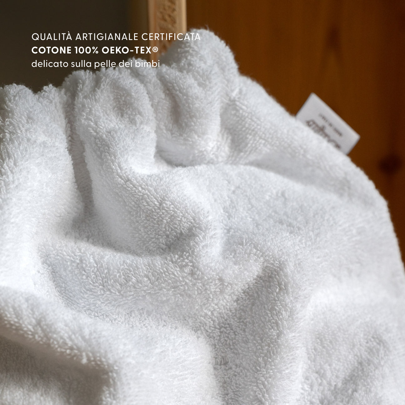 Sacca bimbi
- Taglia unica- Bianco cotone- Cotone classico - Dalfilo