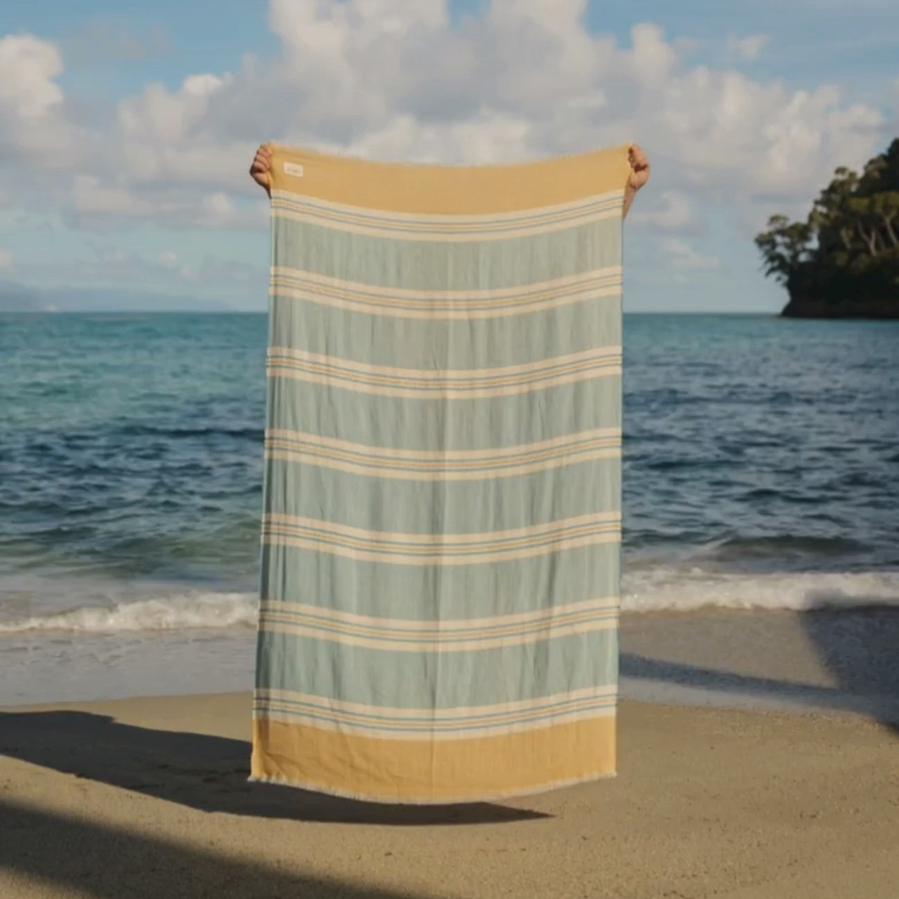 Telo mare Brezza
- 100x175 cm- Onda- Cotone - Dalfilo