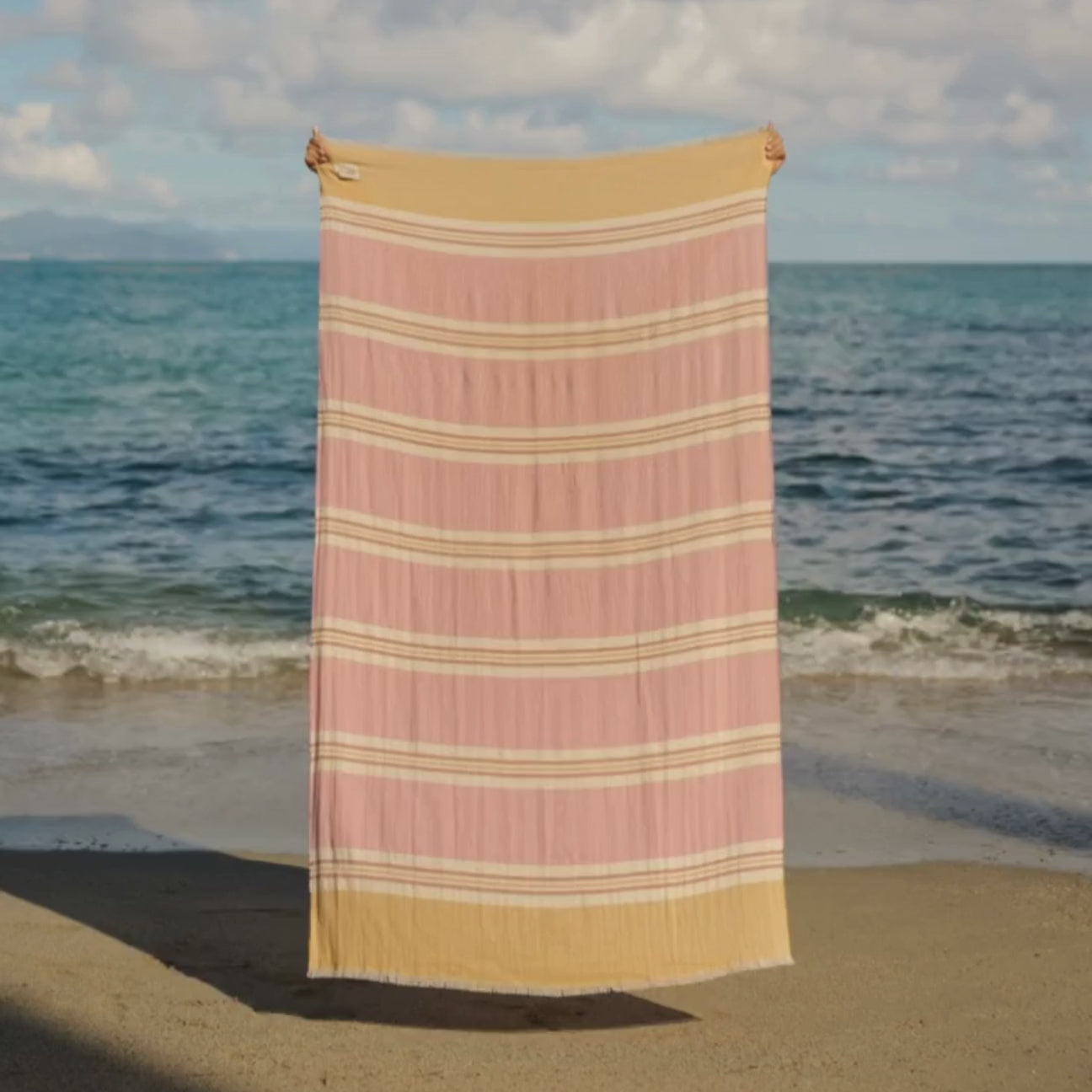 Telo mare Brezza
- 100x175 cm- Tramonto- Cotone - Dalfilo