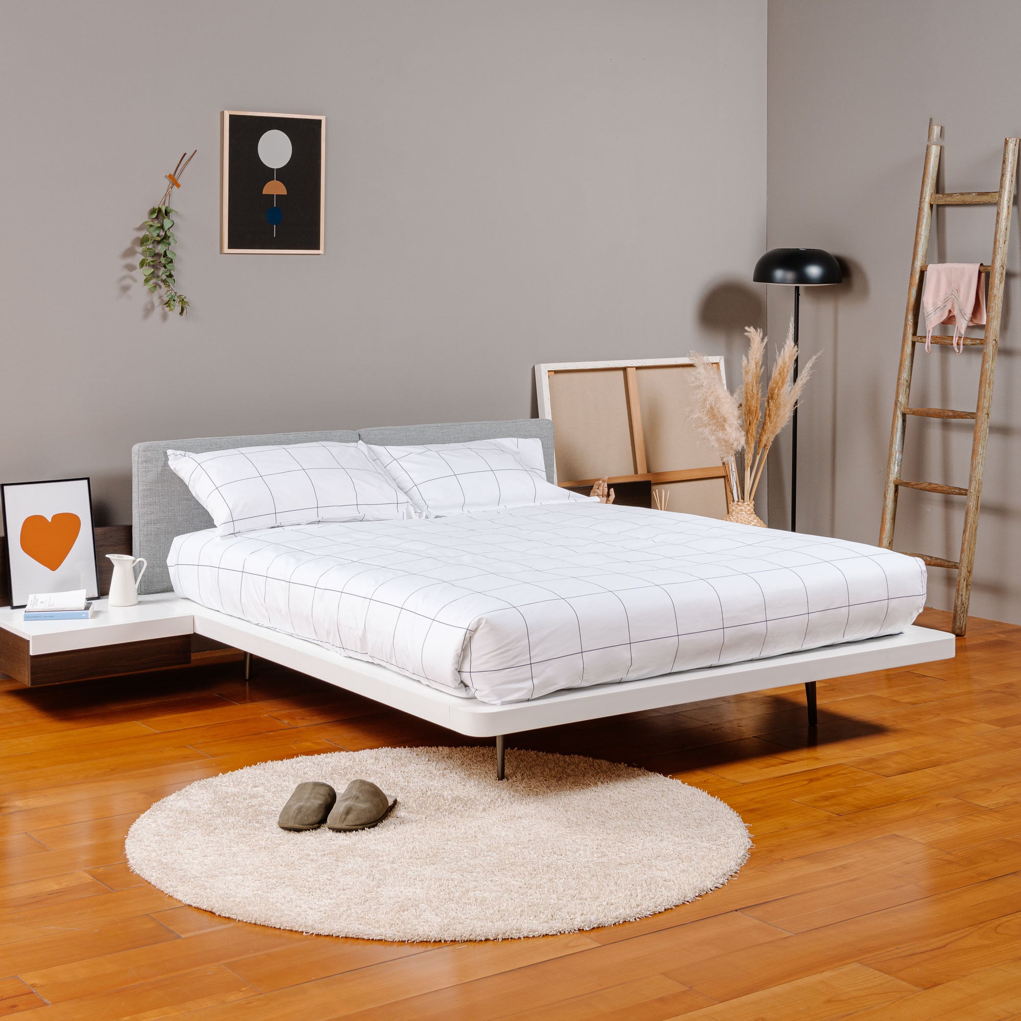 Satin Duvet Cover Set Dalfilo, Made in Italy sheets